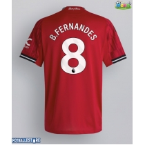 Manchester United Bruno Fernandes #8 Hjemmedrakt 2025-26 Kortermet